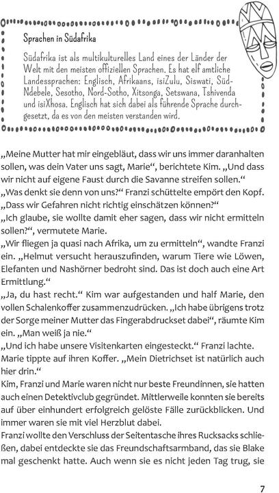 Produktbild Die Drei!!! Lions and Crimes in Africa (Deutsch, Englisch, Kirsten Vogel, 2024)