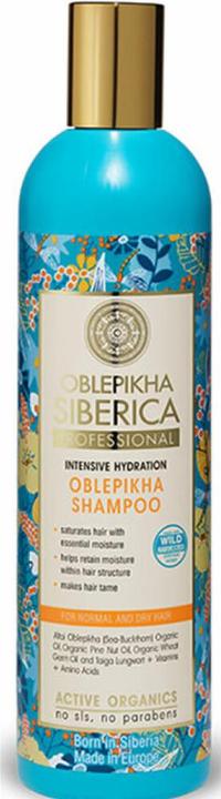 Actual product image Natura Siberica Siberica Professional - Oblepikha Shampoo Buckthorn Shampoo For Normal Hair And Dry 400Ml (400 ml, Liquid shampoo)