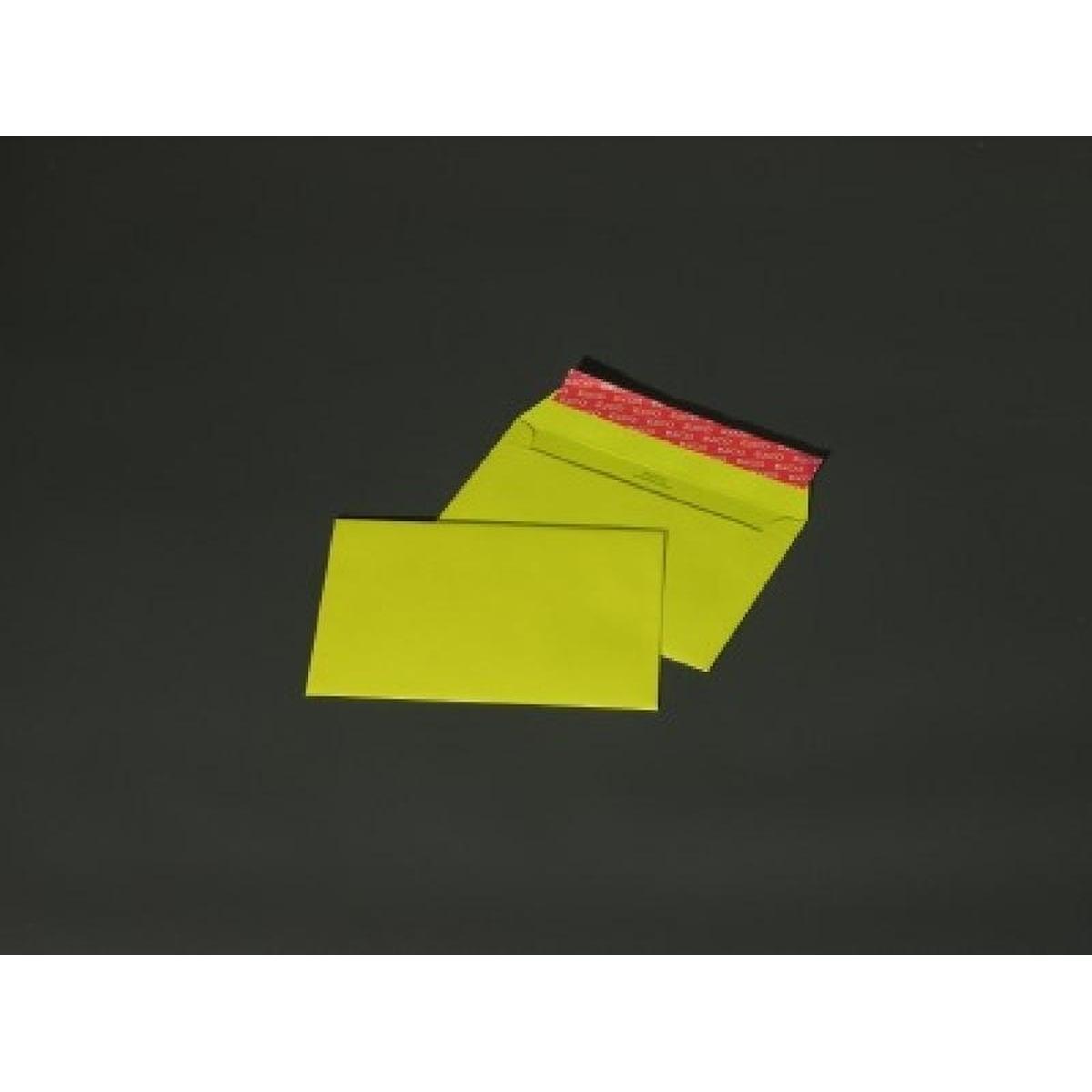 Thumbnail - Blanke, Briefumschlag, Briefumschläge C6 100g/qm haftklebend VE=100 Stück intensivgelb (C6, 100 x)