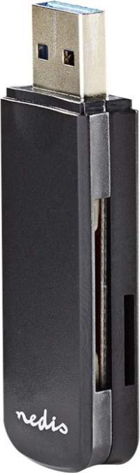 Produktbild Nedis CRDRU3100BK Kartenleser Schwarz (USB 3.0)