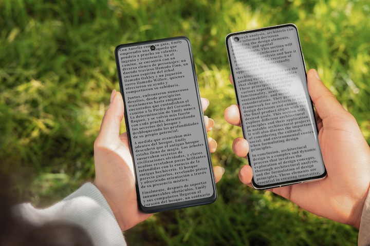 Produktbild TCL 50 Pro NxtPaper (512 GB, Moon Gray, 6.80", SIM + eSIM, 108 Mpx, 5G)