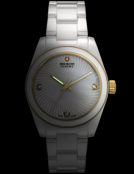 Immagine prodotto Swiss Military Hanowa Recluta svizzera Lady in ceramica (Fatto in Svizzera, 32 mm)