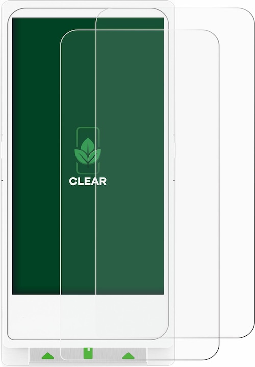 Actual product image ScreenLeaf Screen Protector sustainable Screen Protection, clear, anti-scratch (2 Piece, LG G Flex)