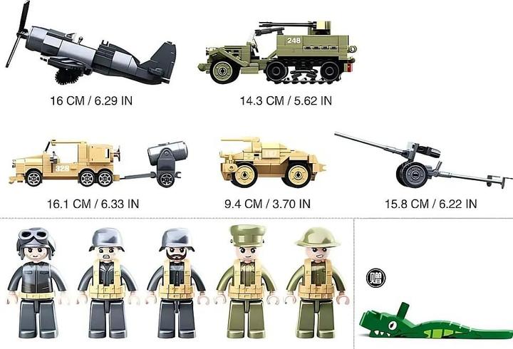 Image du produit Sluban Ensemble WWII