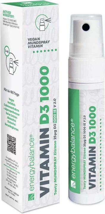 Produktbild Energybalance Vitamin D3 1000 (1 Stück, Spray)