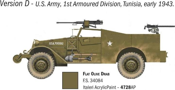 Immagine prodotto Carro armato M3A1 Scout USA 1:72