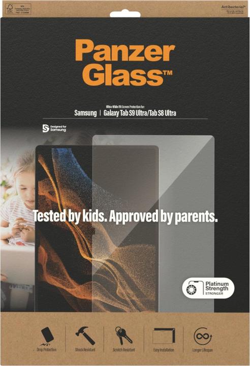 Produktbild PanzerGlass Case Friendly AB (1 Stk., Samsung Galaxy Tab S8 Ultra, Samsung Galaxy Tab S9 Ultra)