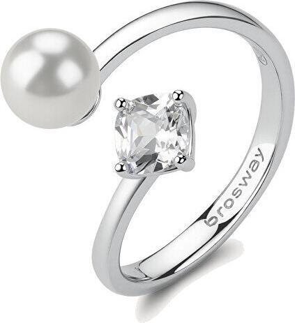 Produktbild Brosway Charming Silver Open Ring Infinite White Fancy Fiw147 (54)