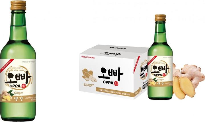 Produktbild Oppa GINGER Flavour Kiste / (20 x 36 cl)