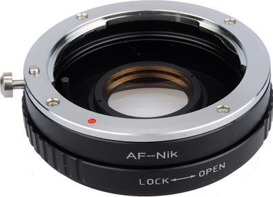 BIG Objektivadapter m. Linse Sony A an Nikon