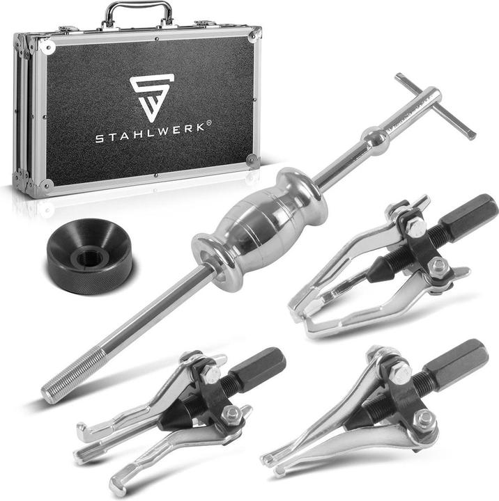 Actual product image Stahlwerk Bearing puller 5-piece set with slide hammer, professional disassembly