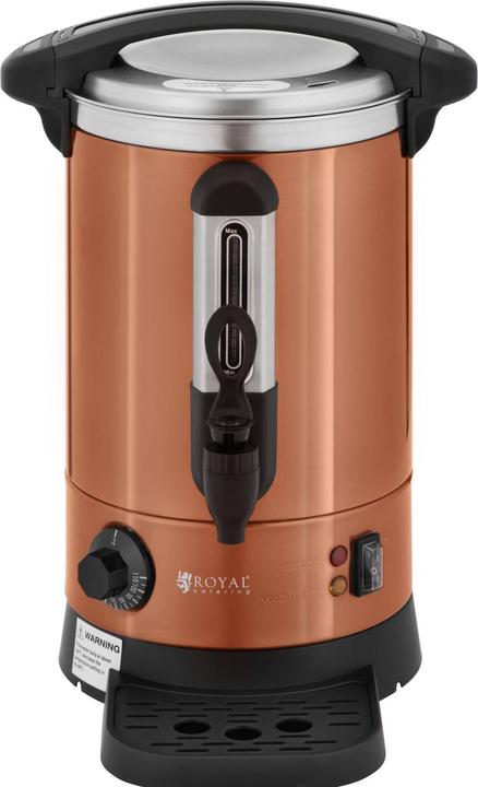 Actual product image Royal Catering Kettle - 6.1 L - 1500 W - orange