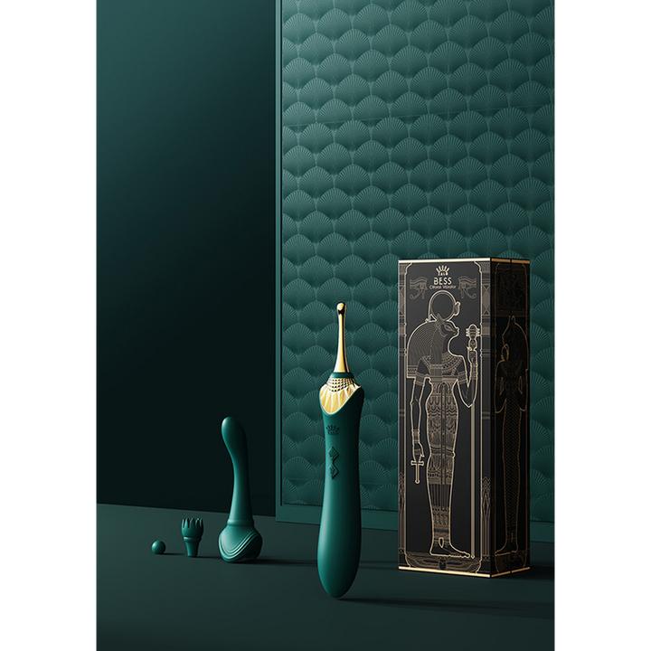 Actual product image Bijoux Indiscrets Bess Turquoise Green