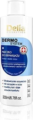 Delia Cosmetics Dermo System Moisturising Milk Face & Eye Makeup Remover (Make-up remover, 200 ml)