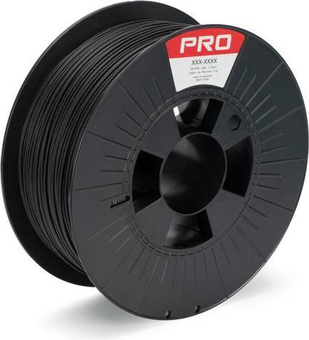 Image du produit RS PRO Filament PLA (mat) pour imprimante 3D à utiliser avec les imprimantes 3D de bureau courantes, noir (PLA, 1.75 mm, 1000 g, Noir)