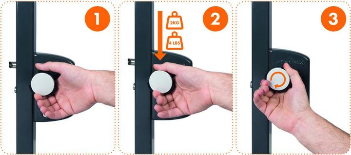 Productafbeelding Locinox Veiligheidsknop KIDLOC (Drukknop connector, 1 Pcs.)