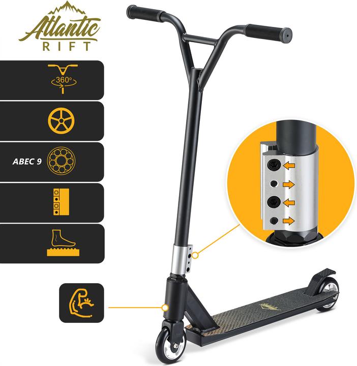 Produktbild Sportana Scooter Aluminium 100mm PU Rollen