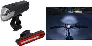 Produktbild Fischer LED-Akku Bel.-Set Bremsbel. 80 Lux (80 lm)