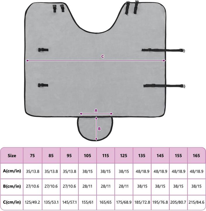 Actual product image vidaXL Polyester-Decke (115 cm)