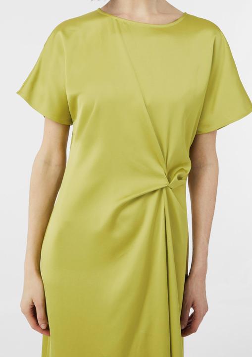 Actual product image Comma Kleid Fliessendes Satinkleid mit Knotendetail (38)