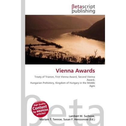 Vienna Awards, Fachbücher