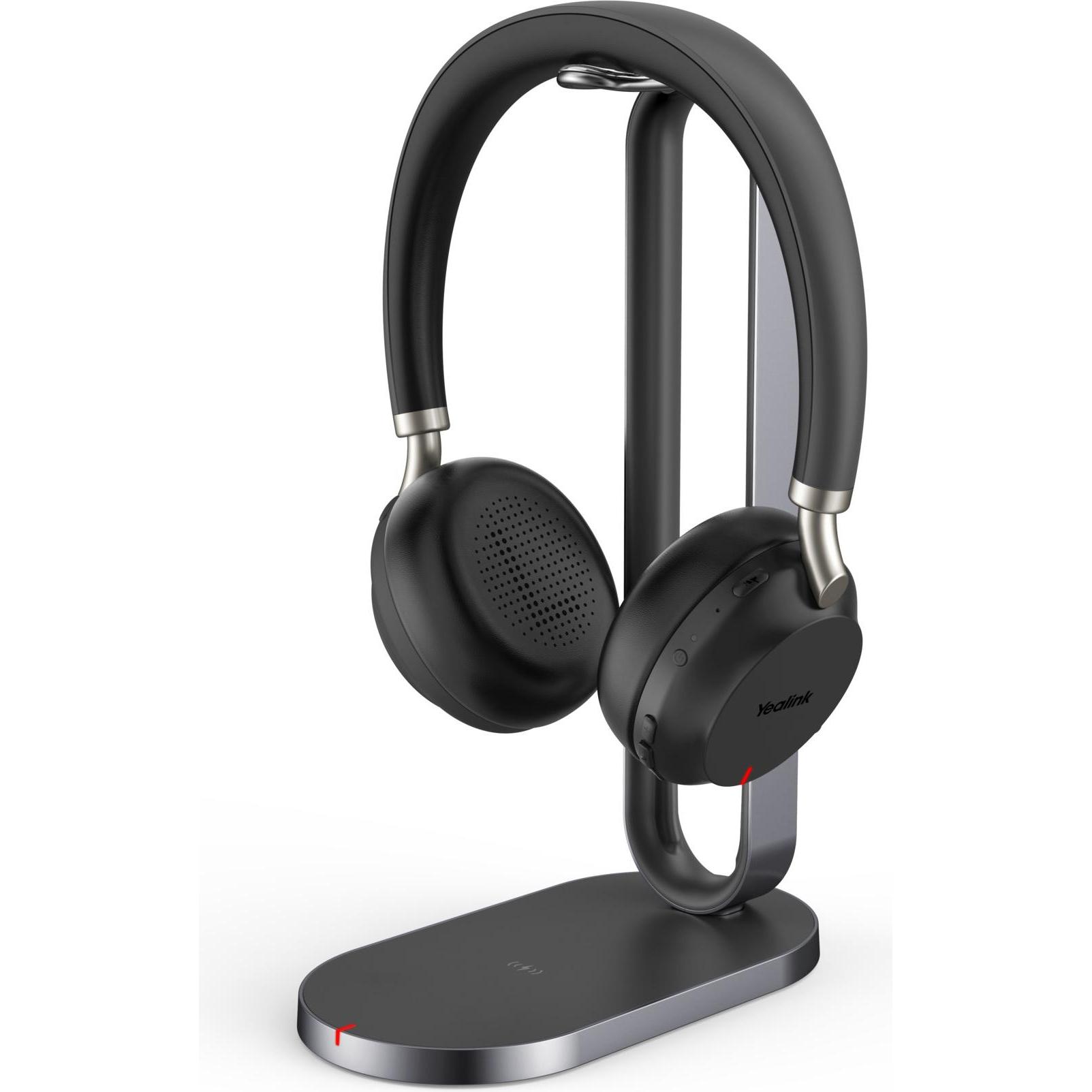 Yealink Bluetooth Headset BH72 UC Black USB-A (Kabellos, USB-A), Office Headset, Schwarz