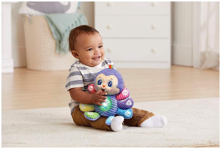 Produktbild VTech 528603 Baby Soft Plush Ladybug with Sounds and Phrases, Light (English Version) 6+ Months