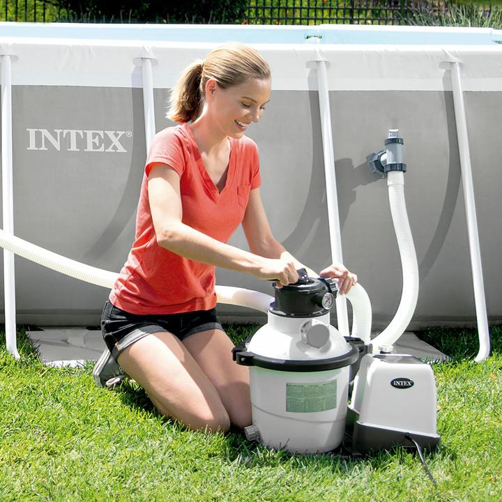 Actual product image Intex Sand Filter Pump & Saltwater System