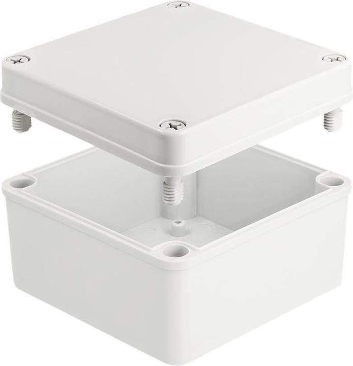 Actual product image Delock Installation housing IP65 waterproof 125 x 125 x 75 mm gray (Housing)