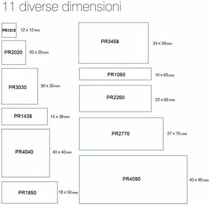 Actual product image Brother Stamp PR-3030R6P 30x30 mm red