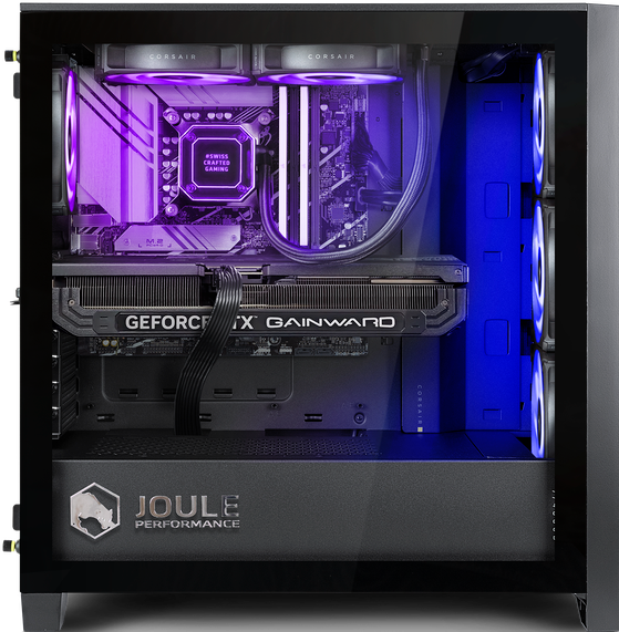Produktbild Joule Performance High End Gaming PC RTX4090 R7X3D 64GB 4TB L1133901 (AMD Ryzen 7 260, 64 GB, 4000 GB, GeForce RTX 4090)