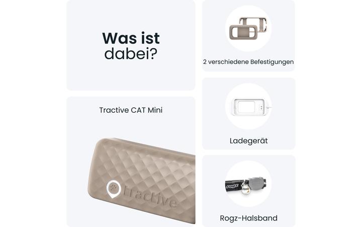 Produktbild Tractive GPS Mini (One Size, Katze, Allgemein)