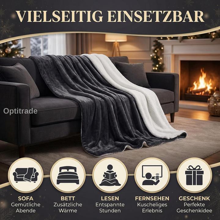 Productafbeelding Champ Sherpa Premium deken (200 x 150 cm)