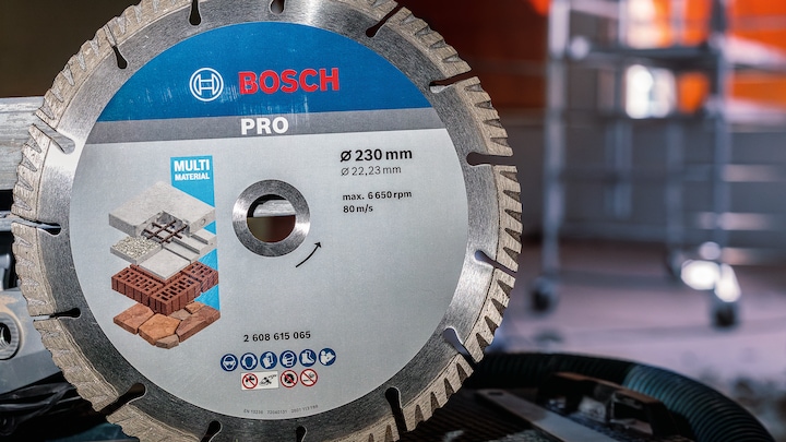 Immagine prodotto Bosch Professional Zubehör Disco diamantato PRO Multi Material, 230 x 22,23 mm