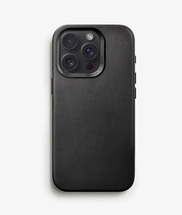 Actual product image Woodcessories Bio Leather Case (Apple iPhone 15 Pro Max)