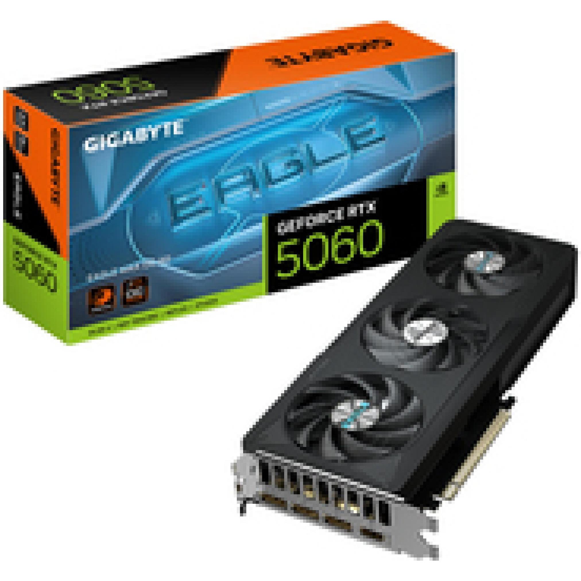 Gigabyte RTX5060 EAGLE Max OC 8GB GDDR7 HDMI 3xDP (8 GB), Grafikkarte