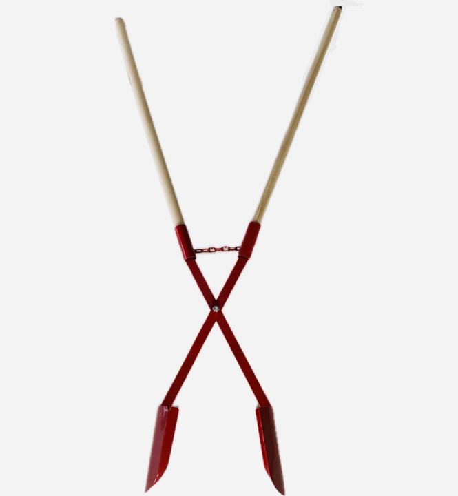 Productafbeelding HP Autozubehör Grondgatheffer maat 1 200 x 150/110 mm met 2 asgrepen