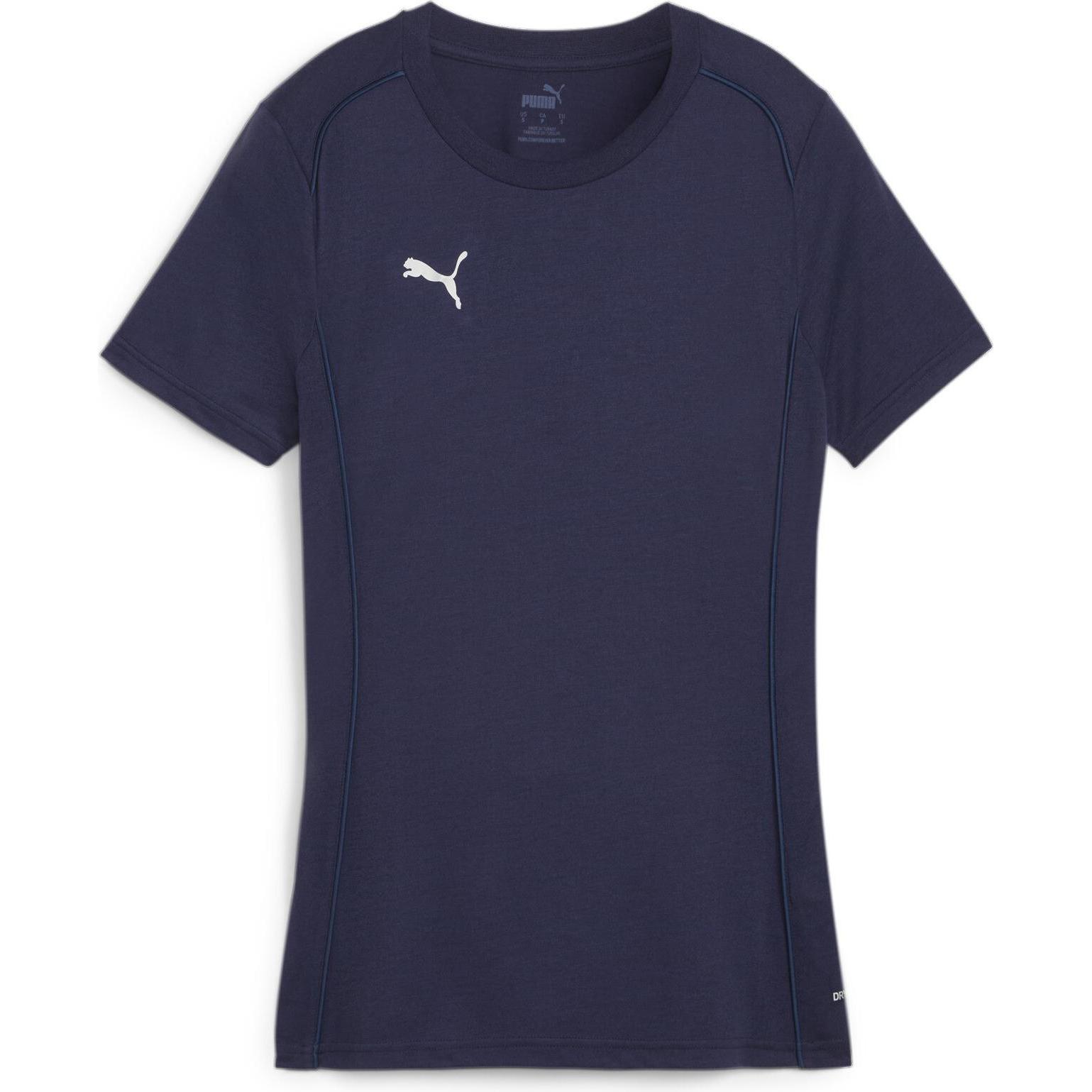 Puma, Damen, Sportshirt, teamFINAL Casuals Tee Wmn (XS), Blau, XS