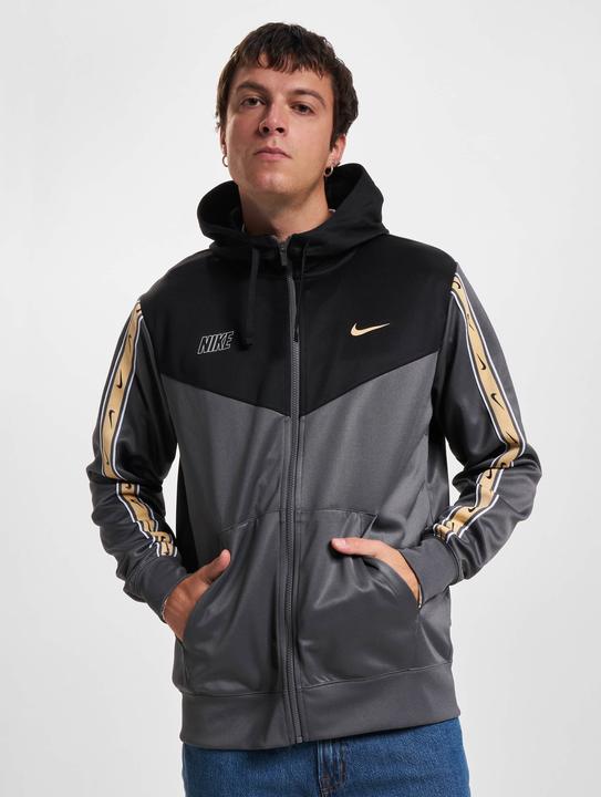 Produktbild Nike M Nsw Repeat Sw Pk Fz Hoody,Ir Iron Grey/Black/Sesame S (S)