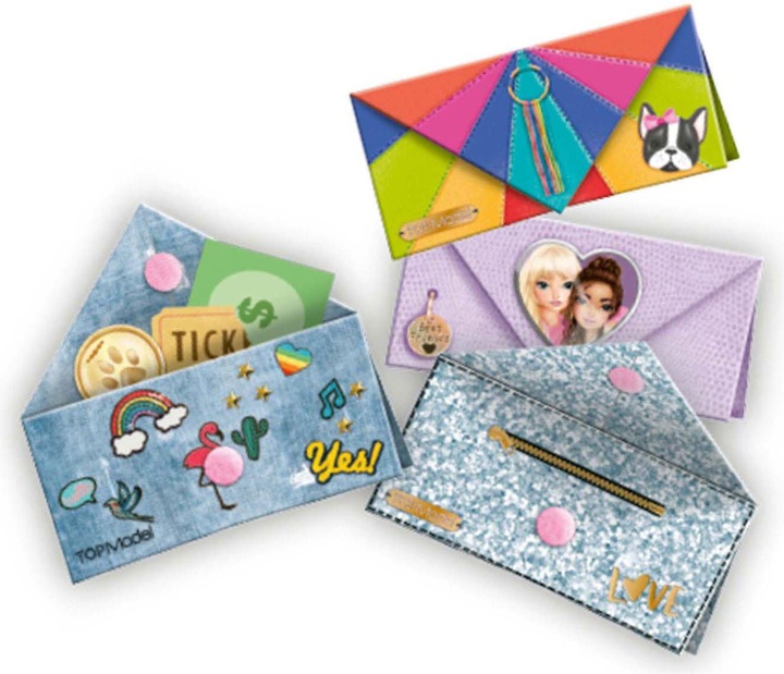 Produktbild Magni Depesche TOPModel Kreativ Set Papierumschlag falten 0,5x15,3x20cm 20 selbstklebende Klettverschlüsse