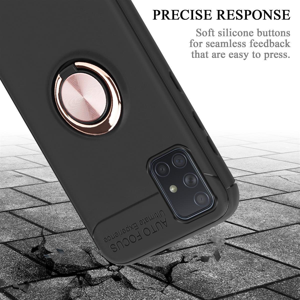 Thumbnail - Cadorabo TPU Auto Fokus Cover (Samsung Galaxy M40s), Smartphone Hülle, Schwarz