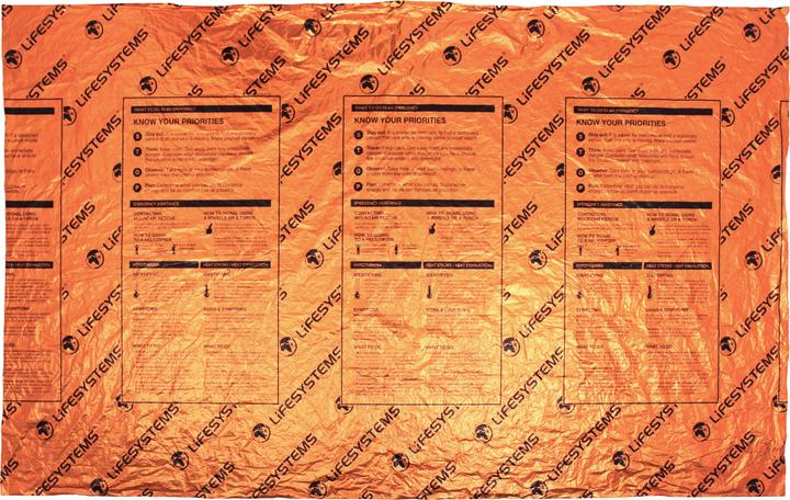Productafbeelding Lifesystems Heatshield deken, dubbel (Eerste Hulp Kit Accessoires)