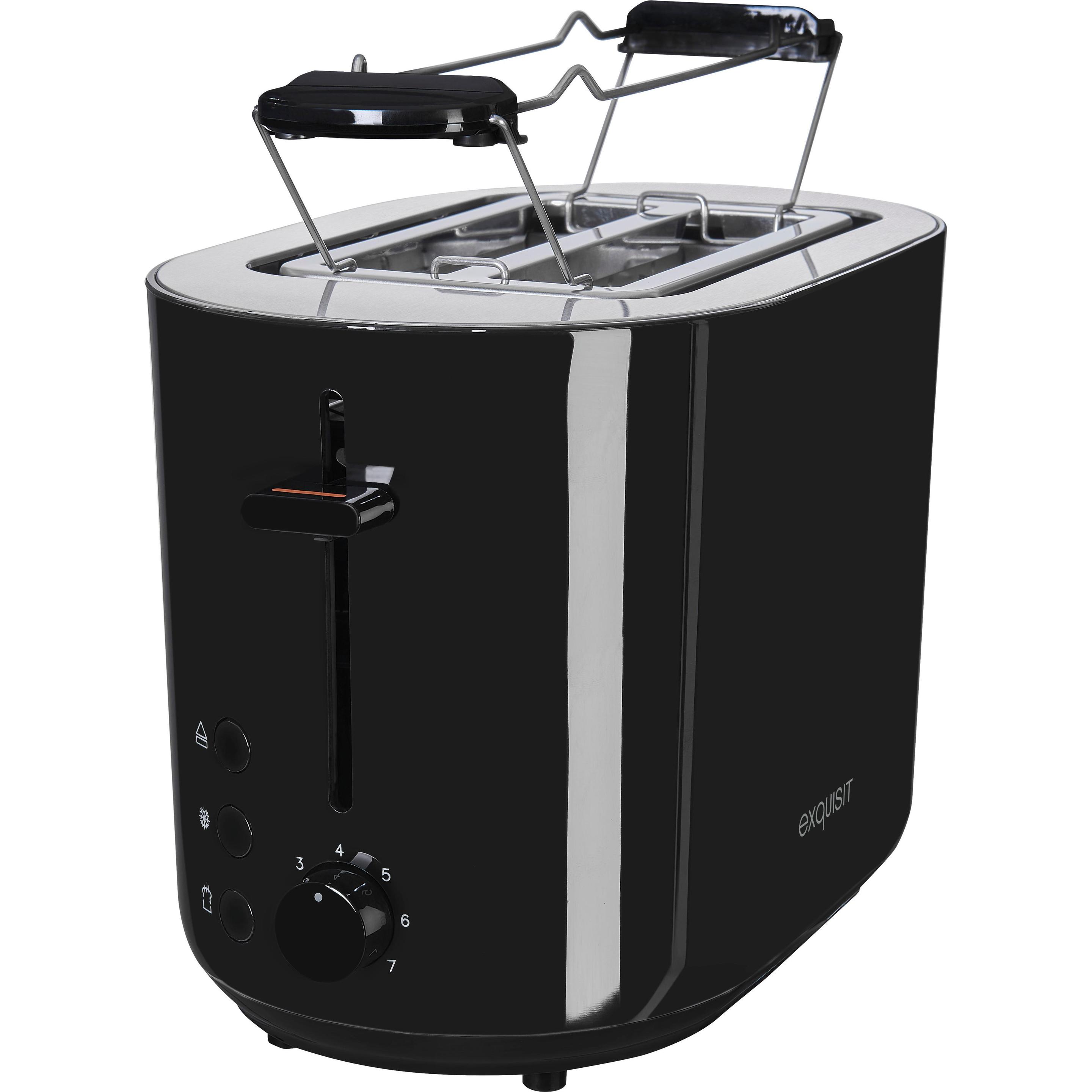 Thumbnail - Exquisit TA 6103, Toaster, Schwarz