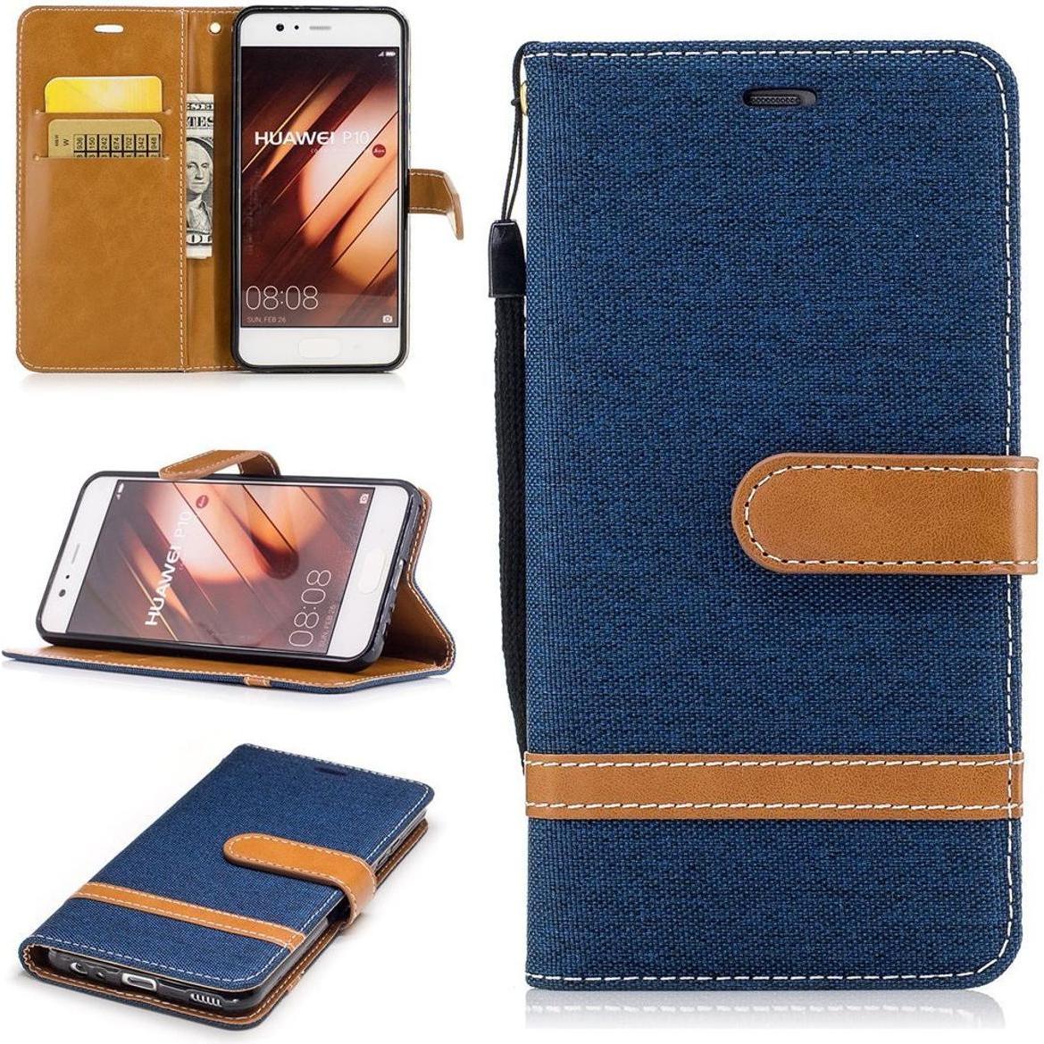 Thumbnail - König Design Hülle Handy Schutz für Huawei P10 Case Cover Tasche Wallet Etui Handyhülle Neu (Haier P10), Smartphone Hüll...