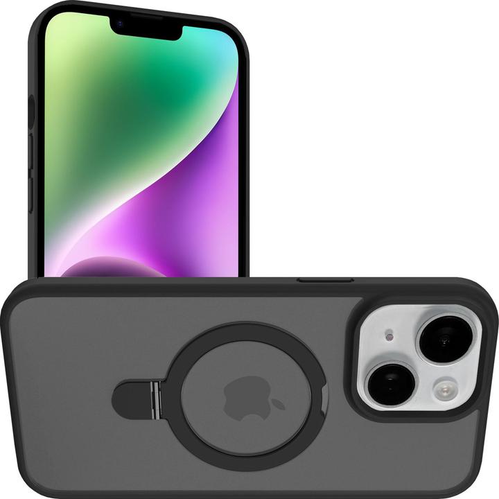 Produktbild Lobwerk Handy Hülle für Apple iPhone 14 6.1 Zoll mit Halterung Stand Case Cover Schutzhülle (Apple iPhone 14)