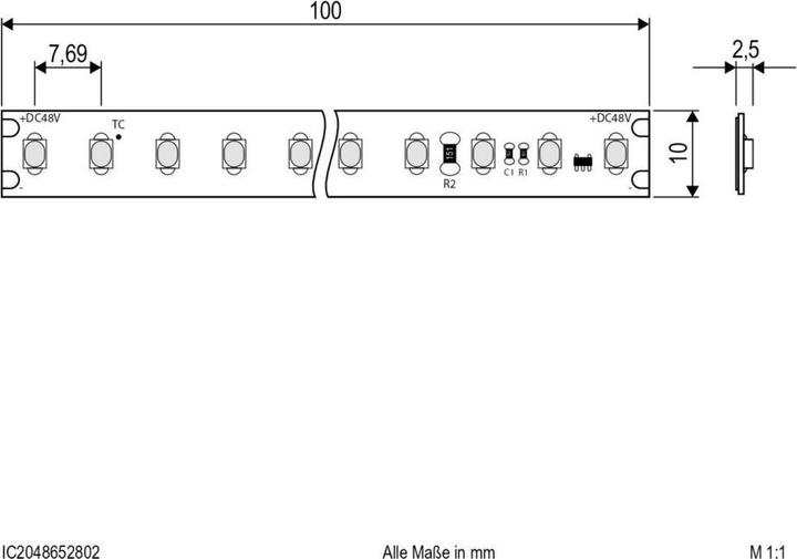 Produktbild EVN-Lichttechnik EVN LED-Lichtband (Weiss, 500 cm, Indoor)