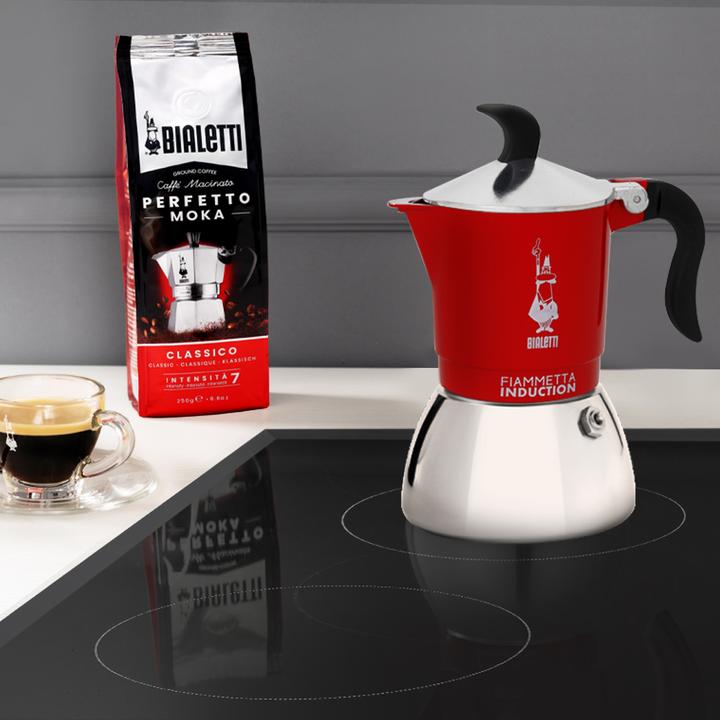 Produktbild Bialetti Fiammetta Ind. 4cups Red (4 T.)