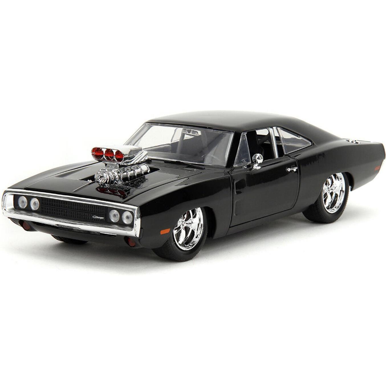 Jada Nero Dodge Charger Fast & Furious 1970 1:24