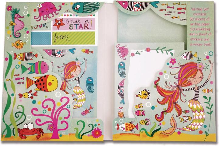 Produktbild Rachel Ellen Briefpapierset Mermaid (1 Stk.)