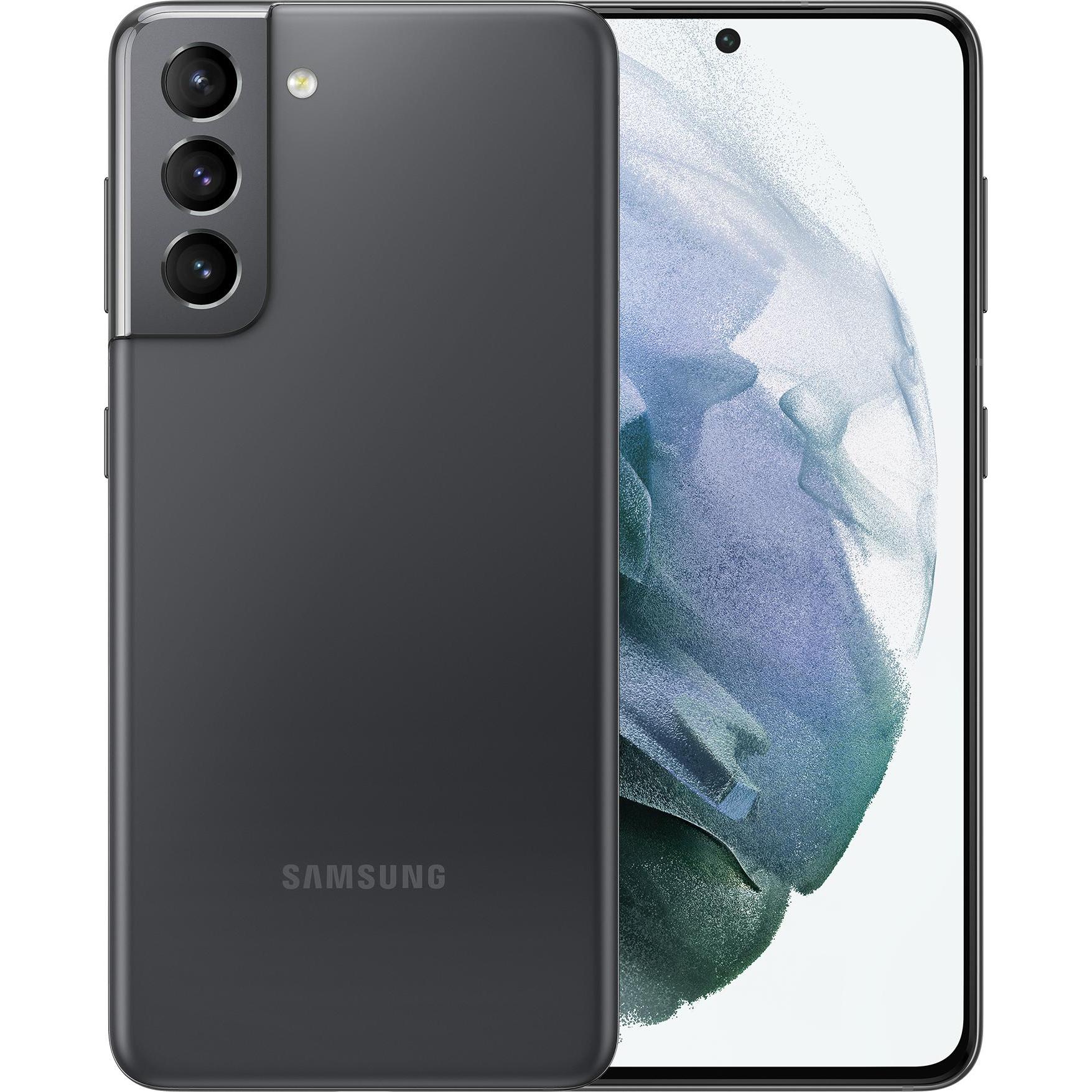 Samsung Galaxy S21 EE Enterprise Edition EU (110 GB, Phantom Gray, 6.20", Dual SIM, 5G), Smartphone,
